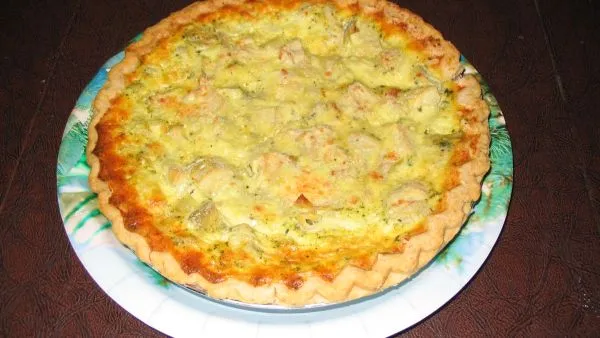 Artichoke And Sun-Dried Tomato Quiche