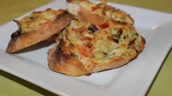 Artichoke Bruschetta