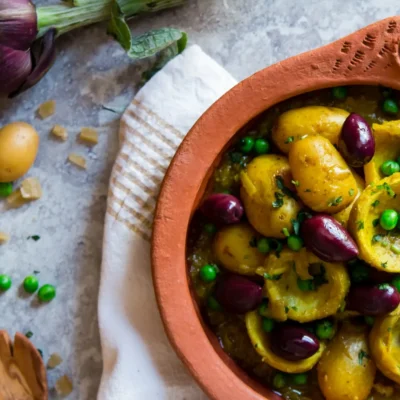 Artichoke Casserole With Potatoes And