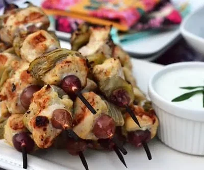 Artichoke Kebabs