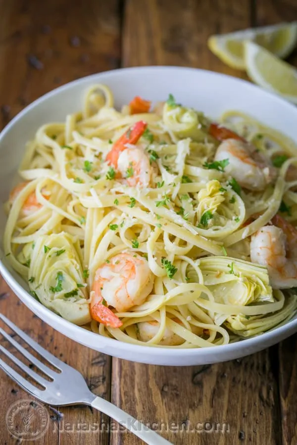 Artichoke Linguine