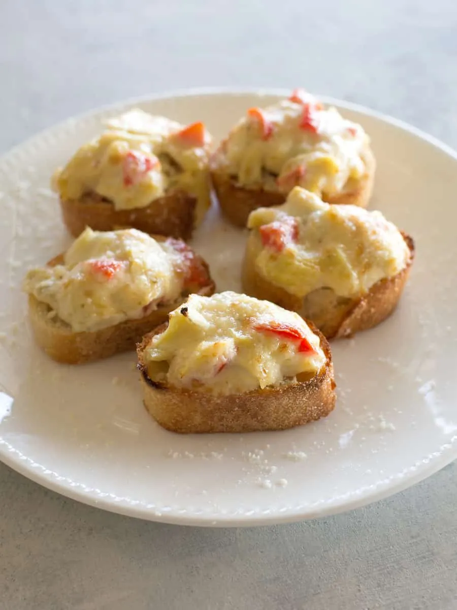 Artichoke & Spinach Bruschetta