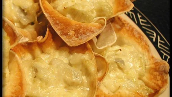 Artichoke Wonton Cups