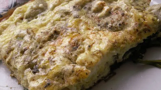 Arugula, Feta & Dill Frittata