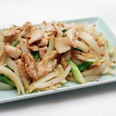 Asian Chicken And Scallions