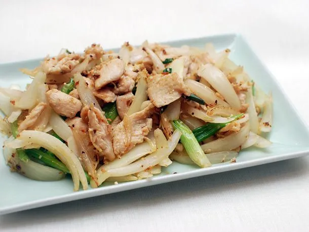 Asian Chicken And Scallions