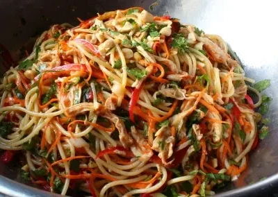 Asian Chicken Noodle Salad