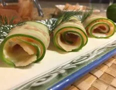 Asian Cucumber Salmon Rolls