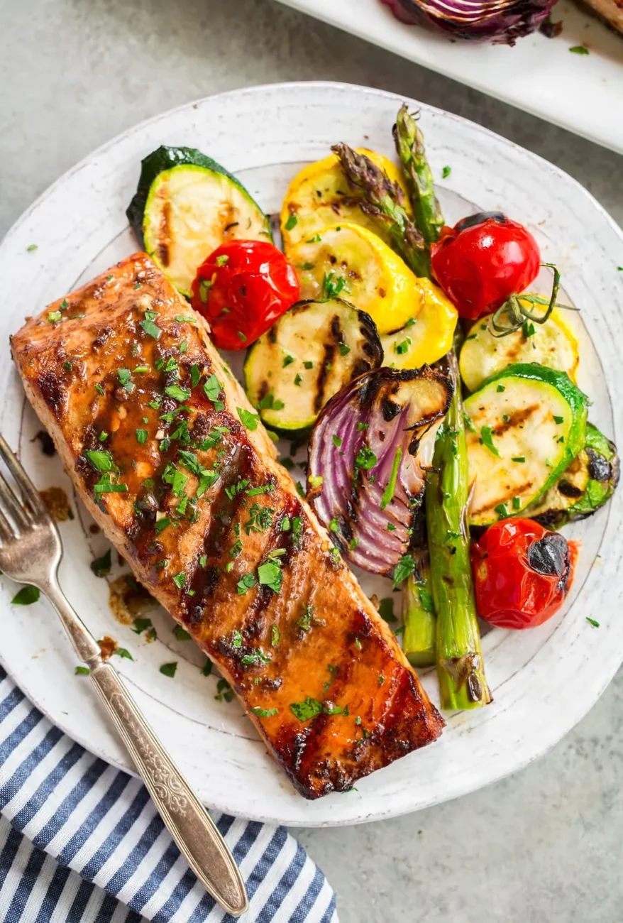 Asian Grilled Salmon