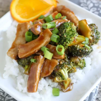 Asian Inspired Pork And Broccoli Stir