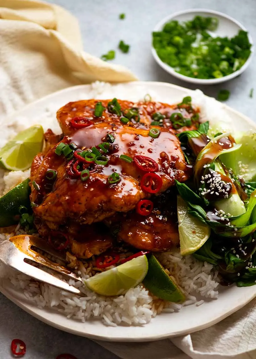 Asian-Inspired Spicy Chicken Delight