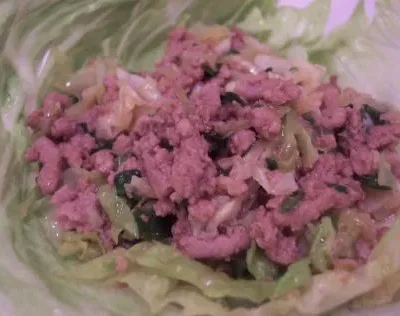 Asian-Inspired Spicy Ground Turkey And Cabbage Stir-Fry