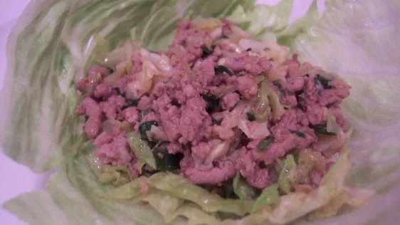 Asian-Inspired Spicy Ground Turkey and Cabbage Stir-Fry