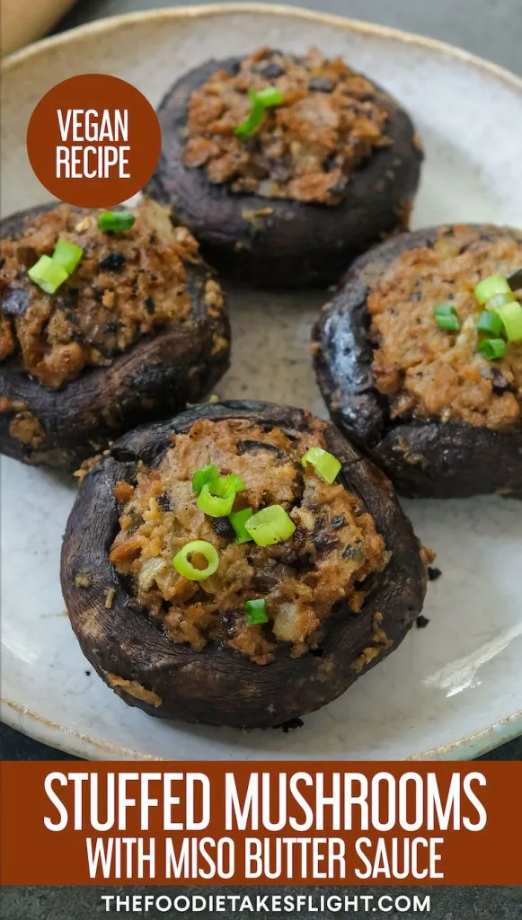 Asian-Inspired Stuffed Portabella Mushrooms