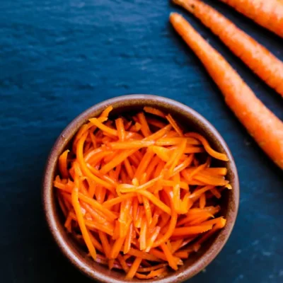 Asian Pickled Carrots Ginger