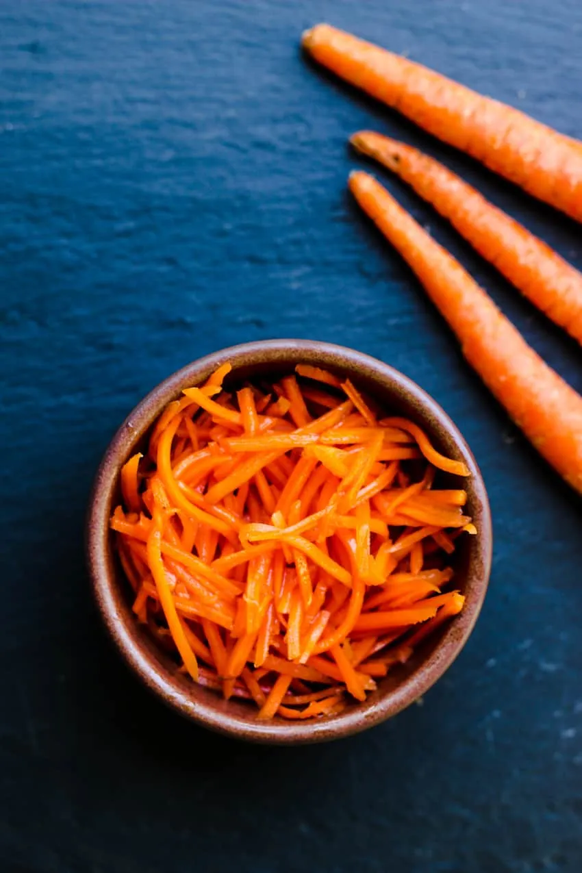 Asian Pickled Carrots Ginger