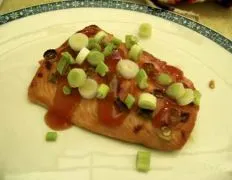 Asian Plum Broiled Salmon