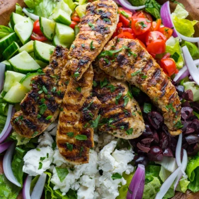 Asian Style Grilled Chicken Salad