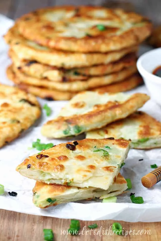 Asian Style Scallion Pancakes