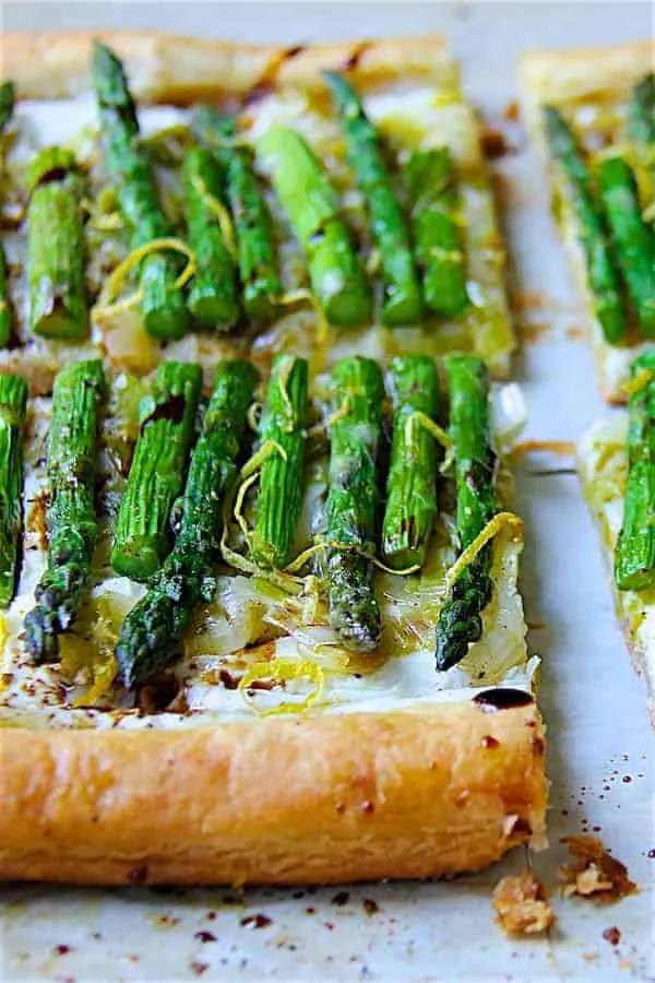 Asparagus And Caramelized Onion Tartlets