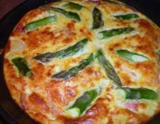 Asparagus And Ham Frittata