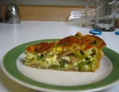 Asparagus And Mushroom Quiche