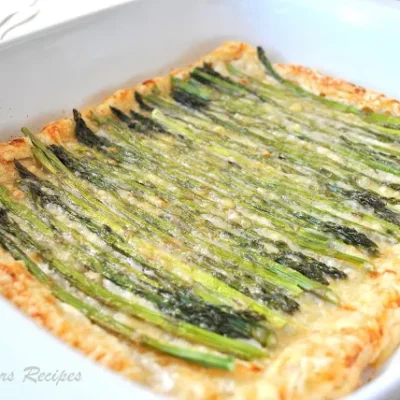 Asparagus Gruyere Tart