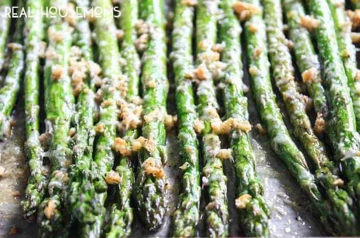 Asparagus Parmigiana