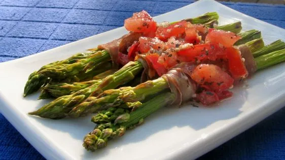 Asparagus Prosciutto Bundles