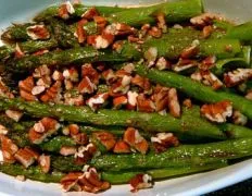 Asparagus With Spicy Nutmeg Butter