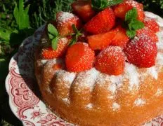 Austrian Strawberry Torte