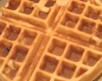 Authentic Belgian Waffle Delight: A Classic Recipe