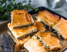 Authentic Greek Spinach Pie Recipe - Homemade Spanakopita