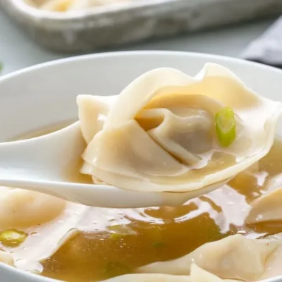 Authentic Homemade Wonton Soup Recipe For Cozy Evenings