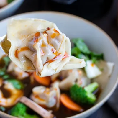 Authentic Homemade Wor Wonton Soup Recipe