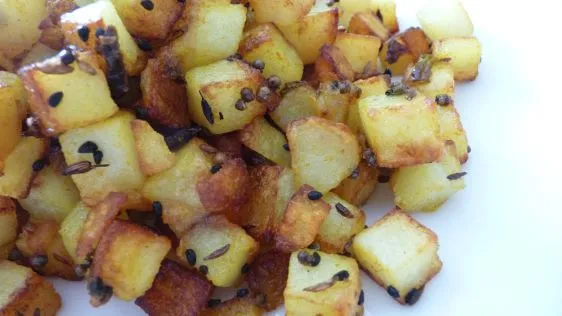 Authentic Indian-Style Spicy Potatoes Recipe