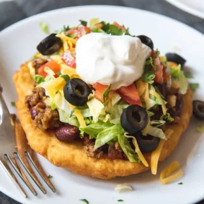 Authentic Indian Taco Fry Bread