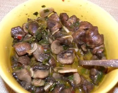 Authentic Spanish-Style Garlic Mushrooms Tapas Recipe