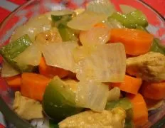 Authentic Thai Chicken Curry With Mixed Vegetables Recipe