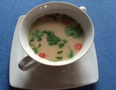 Authentic Thai Coconut Galangal Chicken Soup (Tom Kha Gai) Recipe