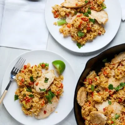 Authentic Thai-Style Chicken Fried Rice Recipe