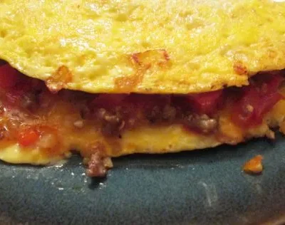 Authentic Tunisian-Style Spiced Omelet Recipe