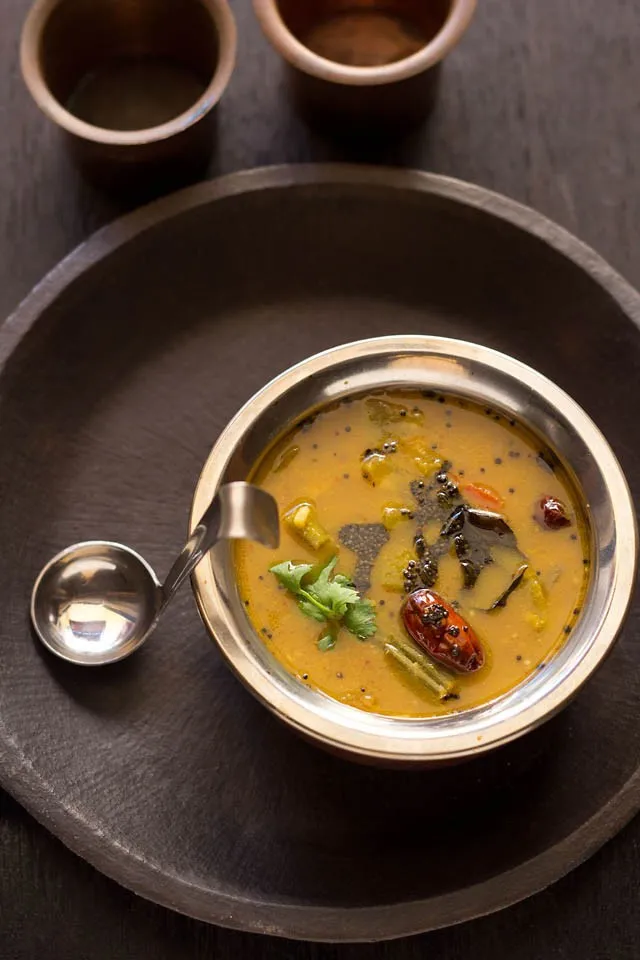 Authentic Udipi-Style Sambar: South Indian Lentil Stew Recipe
