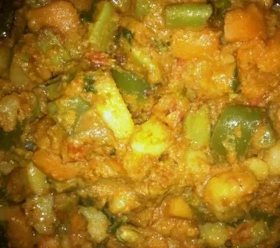 Authentic Vegetarian Kolhapuri Recipe - Spicy And Flavorful