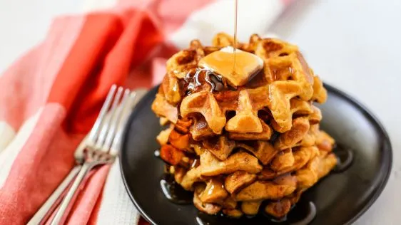 Autumn-Inspired Pumpkin Spice Waffles Recipe