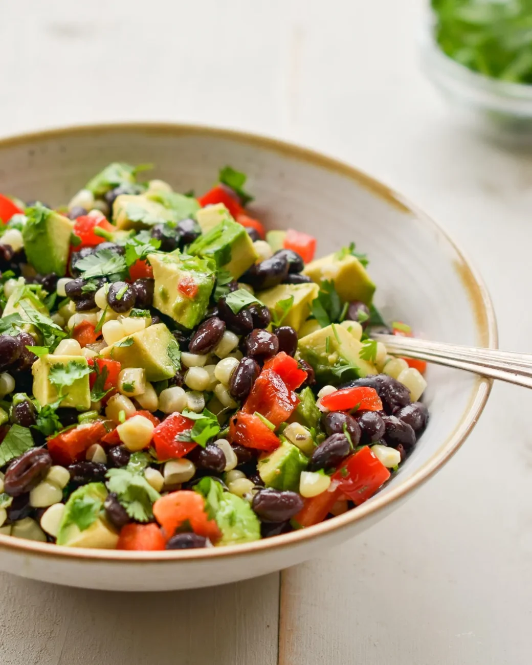 Avocado And Black Bean Salad