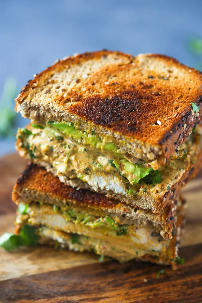 Avocado And Chicken Melts