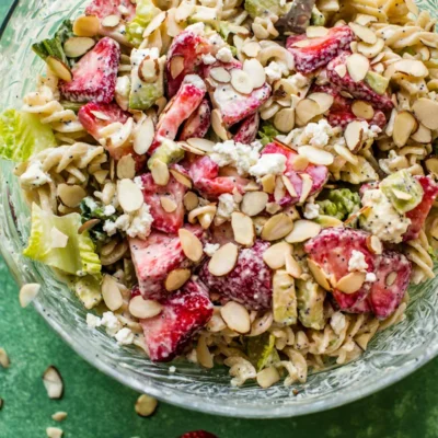 Avocado And Feta Pasta Salad