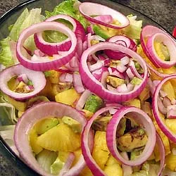 Avocado And Pineapple Salad Ensalada De