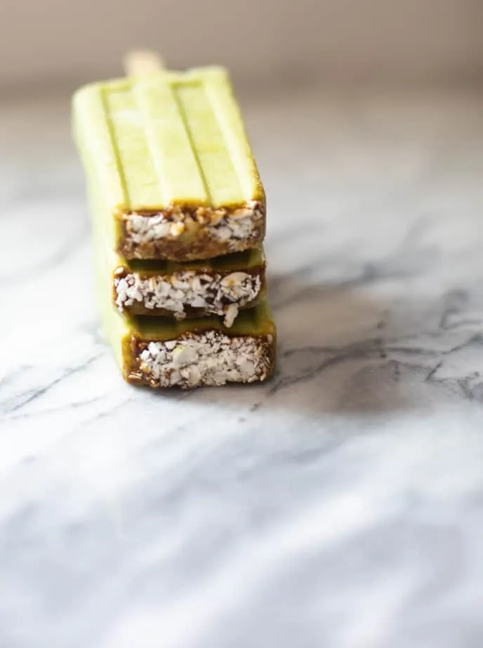 Avocado Coconut Popsicles